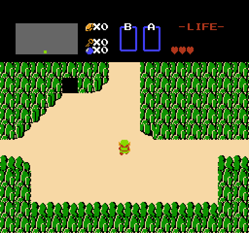 Legend of Zelda gameplay.